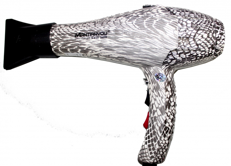 Профессиональный фен для волос MANTIANYOU 2400 оборот серый