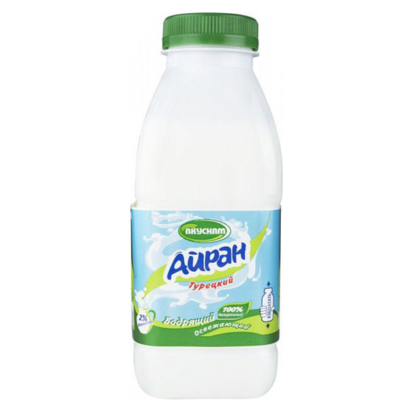 Айран Вкусням, 2%, 450 г