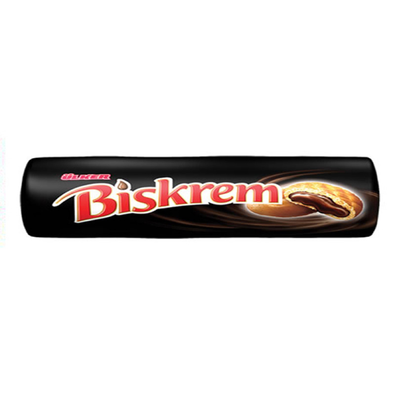 Улкер Бискрем Печенье С Шоколадной Начинкой 100гр